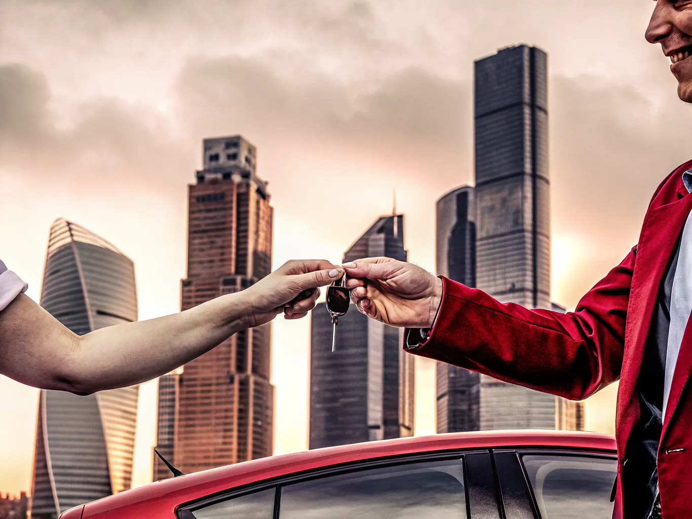 Передача ключей автоконсьержу CARUCAR